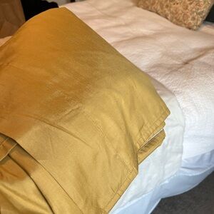 Pottery barn Duponi silk curtain panels (4)